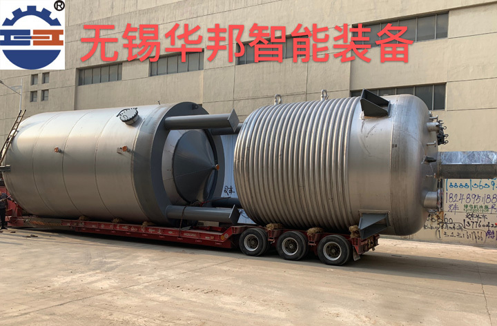 100m&sup3;儲罐/50m&sup3;不銹鋼反應釜發貨中